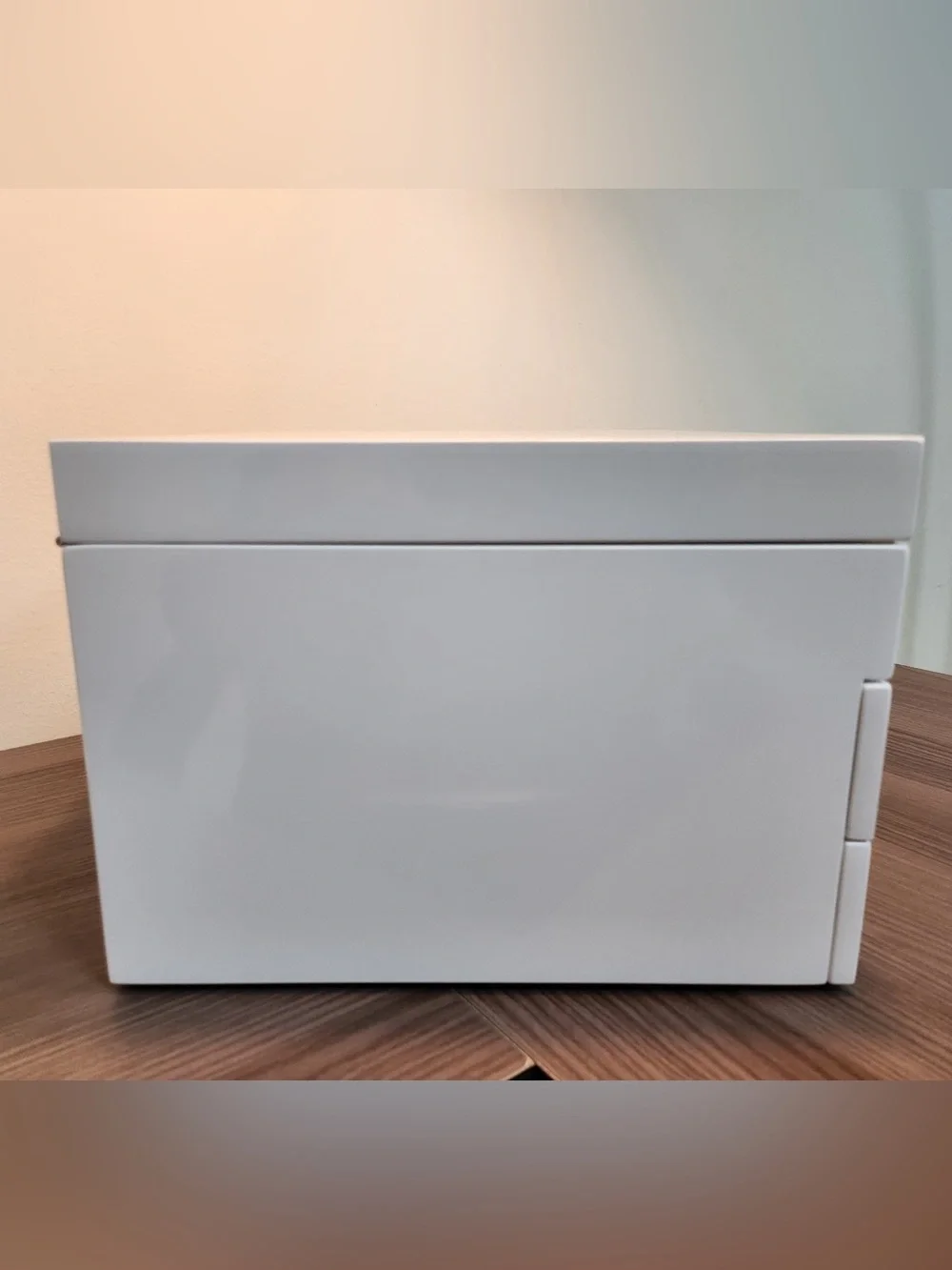 West Elm White 3-Drawer Jewelry Chest